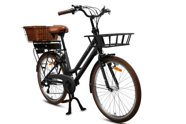DiroDi ClassX Electric Bike (Gen 3) with basket